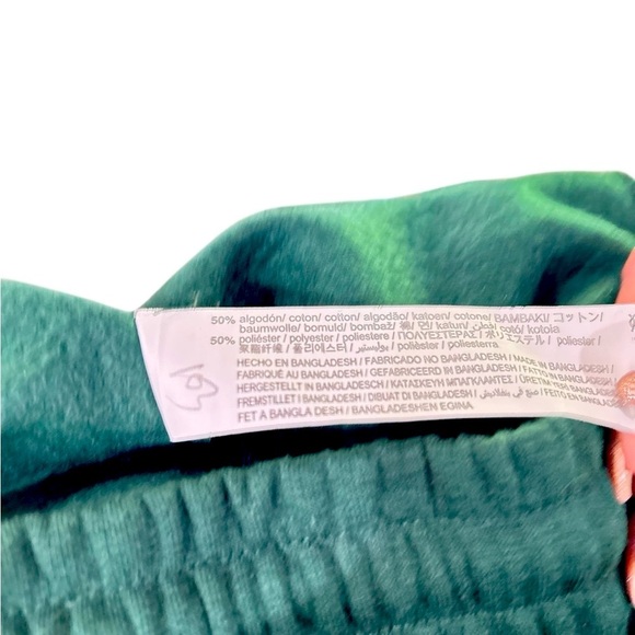 Nwot Zara dark Green Midi Pencil Skirt back slit casual elastic waist medium - Picture 14 of 14